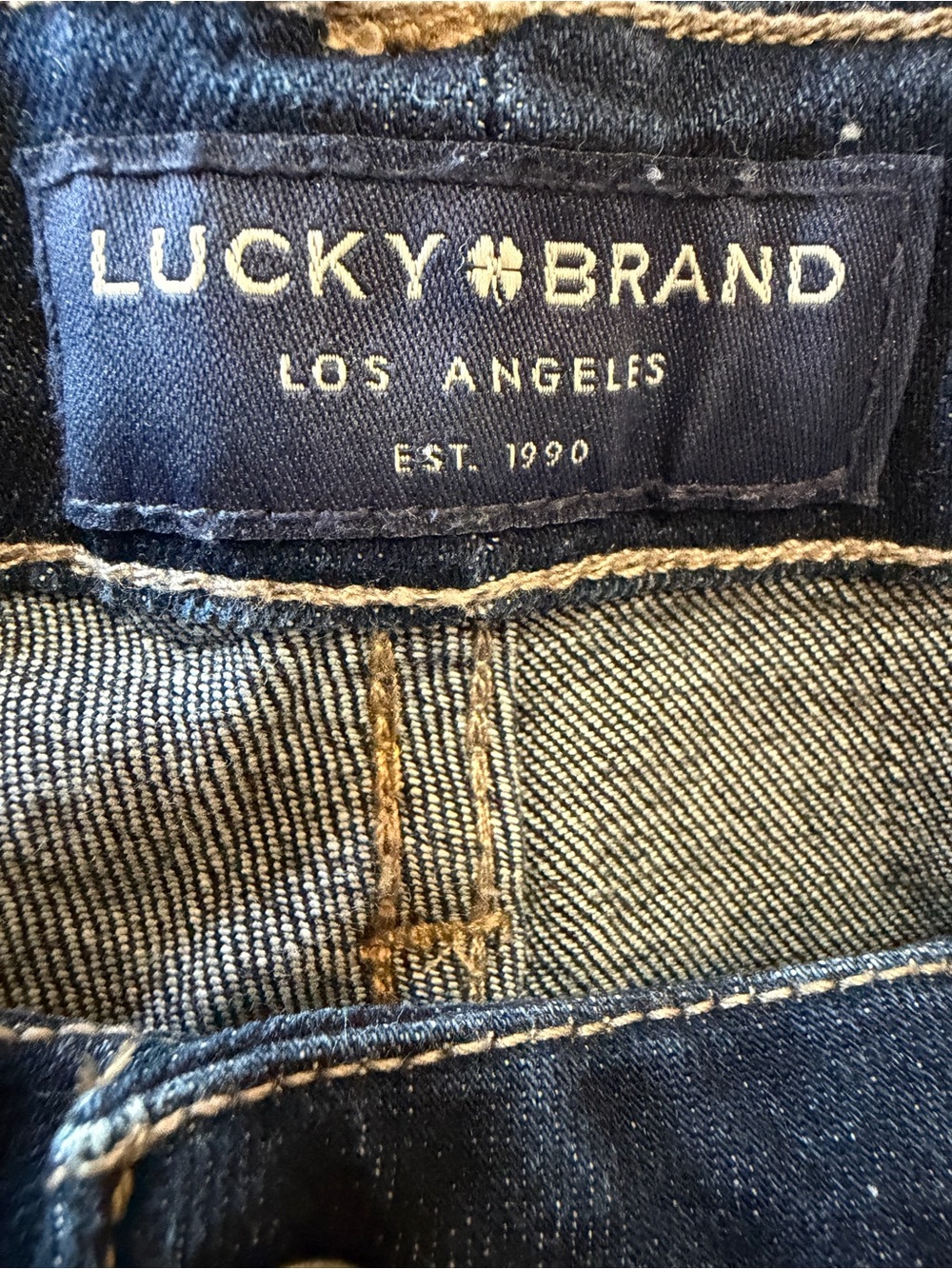 Lucky Brand Navy Blue Skinny Jeans - Picture 5 of 7